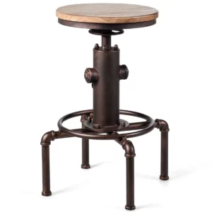 Barová stolička s nastaviteľnou výškou | 45x45x60 cm vhodná do kuchyne