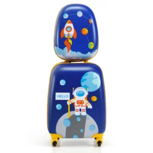 Otroški prtljažni komplet, 2 kosa, kovček + nahrbtnik | prostor