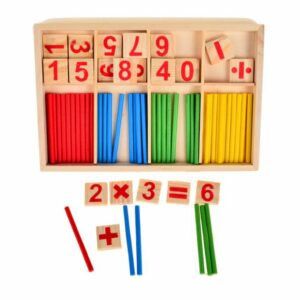 Edukačná Montessori súprava na učenie počítania