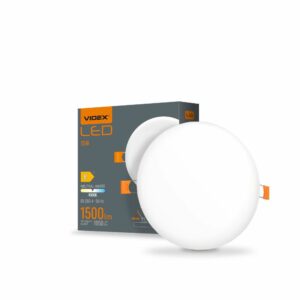 Svetilka LED brez okvirja, 15 W, 120 x 120 mm, Videx | DLFR-154