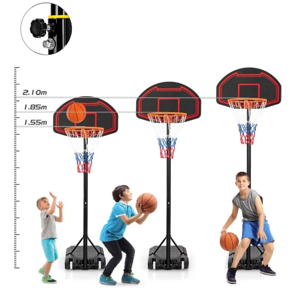 Košarkarski koš, za otroke | max. 247 cm