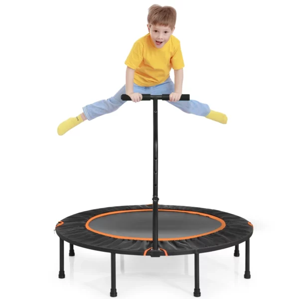 Fitnes trampolin, zložljiv | oranžna