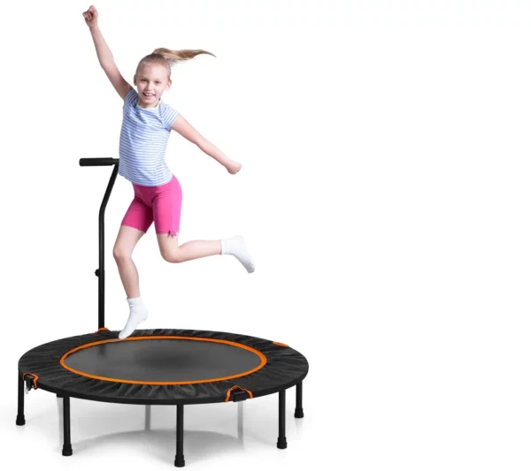 Fitnes trampolin, zložljiv | oranžna