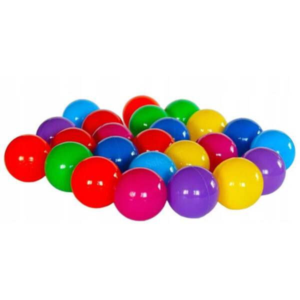 Suhe kroglice za bazen - 100 kosov | barvne