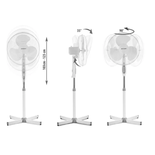 Talni ventilator Berdsen, bel | 355000