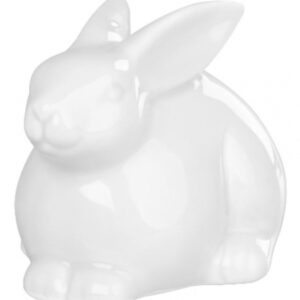 Porcelanski zajček, dekoracija, 10,4x7,3x7,1 cm, MagicHome | S- 8091587