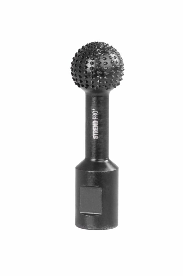 Škarje za les RSP41, 30 mm, okrogle, črne | Strend Pro