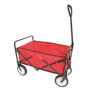 Zložljiv voziček za plažo | rdeča