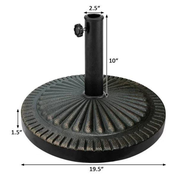 Stojalo za dežnike, bron | 14 kg