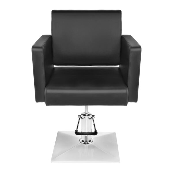 Frizerski stol brez naslona za noge Bedford- črn | Bedford Black