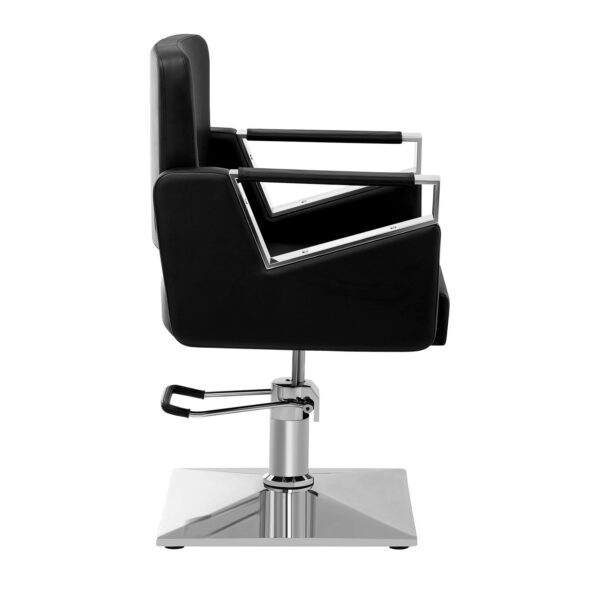 Frizerski stol brez podnožja Bristol - črn | Bristol Black