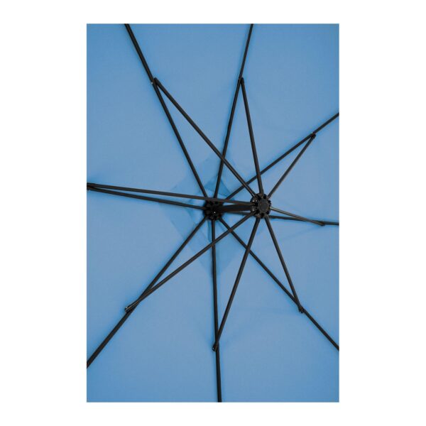 Dežnik za teraso (modri) - 250 x 250 cm | UNI_UMBRELLA_SQ250BL