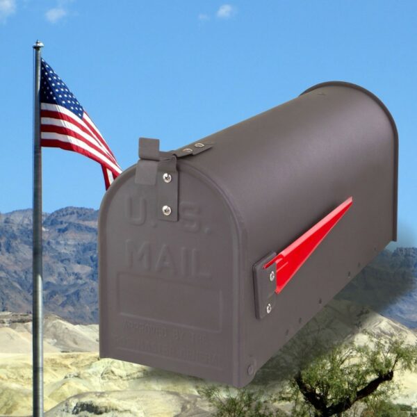 Ameriški poštni nabiralnik, 52 x 17 x 25,5 cm, antracit | Dema