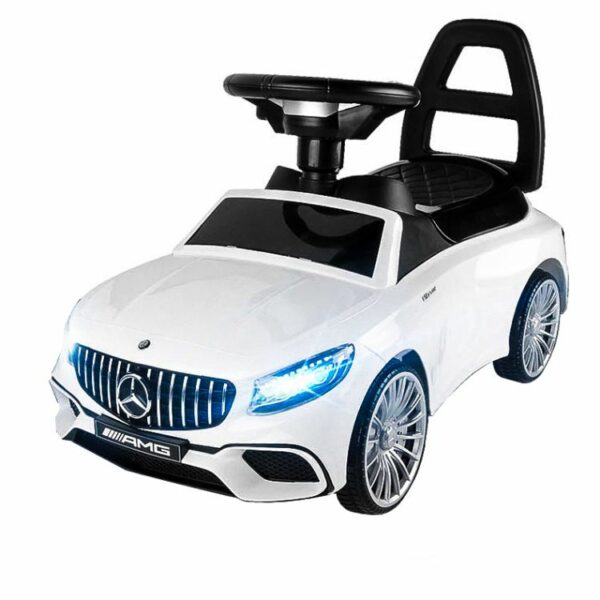 Avtomobil za otroke Mercedes, z zvoki in lučmi, bel | HT-5528 WHITE