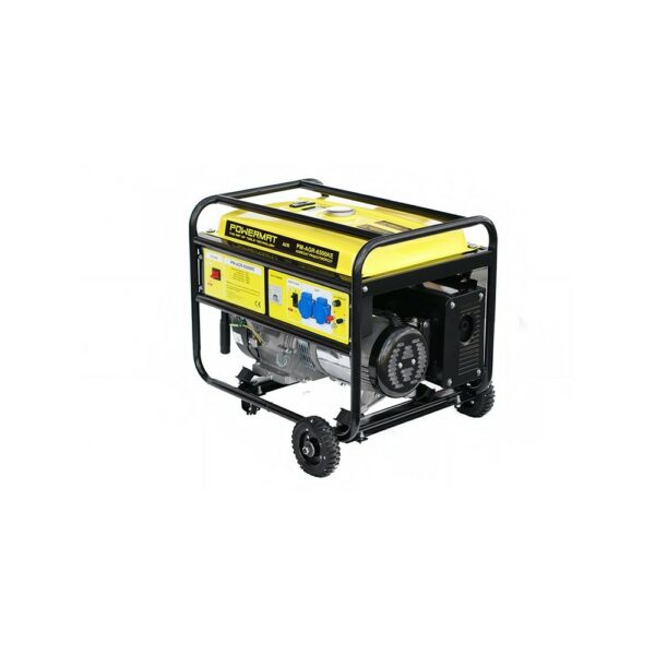 Električni generator na kolesih 230V / 12V AVR | PM-AGR-6500KE