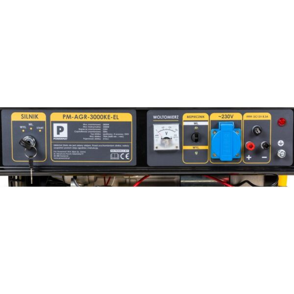 Električni generator + električni zaganjalnik 230V / 12V | PM-AGR-3000KE-EL