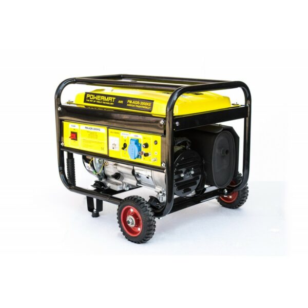 Električni generator s kolesi 230V / 12V AVR | PM-AGR-3000KE
