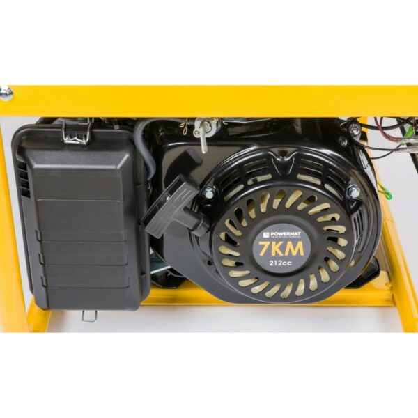 Električni generator s kolesi 3000 W - 230V / 12V | PM-AGR-3000KE-K