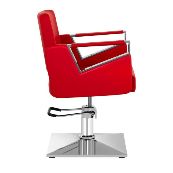 Frizerski stol - rdeč | BRISTOL RED SET