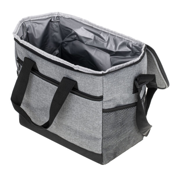 Termo torba za piknik, 31 x 18 x 27 cm, 16 l | siva