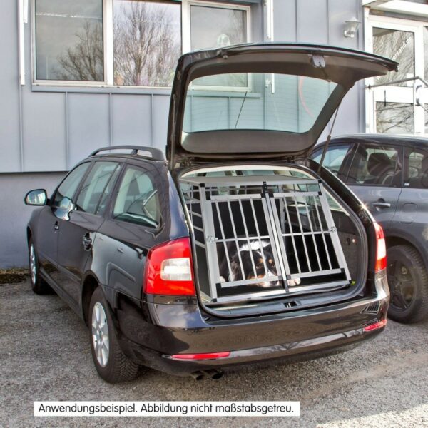 Kletka za prevoz psa v avtomobilu, 105 x 91 x 69 cm | BALU