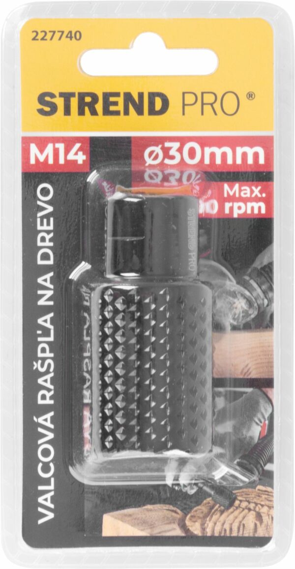 Škarje za les RSP40, 30 mm, valjaste, črne | Strend Pro