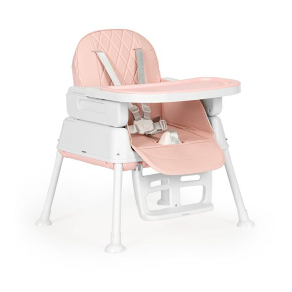 Zložljiv otroški stolček - 3v1 | roza