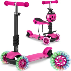Trikolesni skuter, Ricokids Buggy, roza | BCJ765300