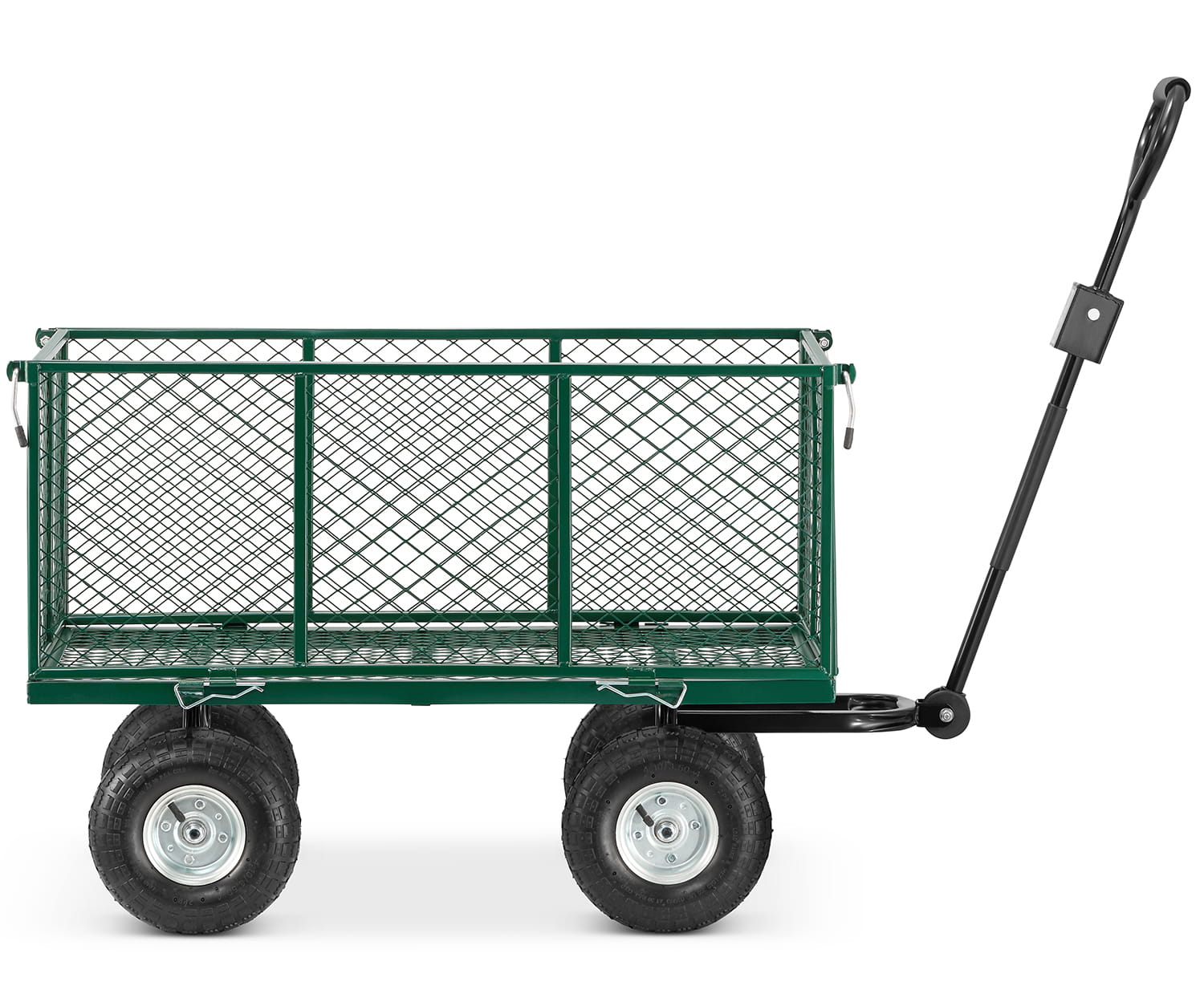 Voziček za prevoz vrtnin - 450 kg | ponjava z ročaji