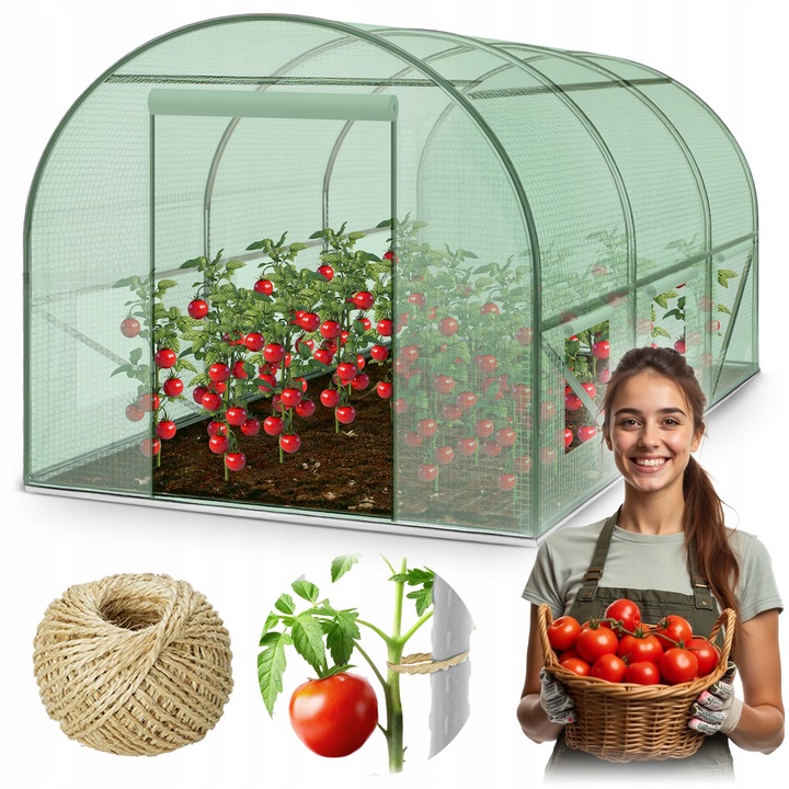 Sejalnik za vrtno folijo 2x3m, zelen | 6m2 Sejalnik za vrtno folijo 2x3m, zelen | 6m2