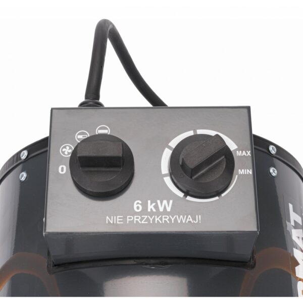 Električni grelnik, 6 kW, Powermat | PM-NAG-6EN