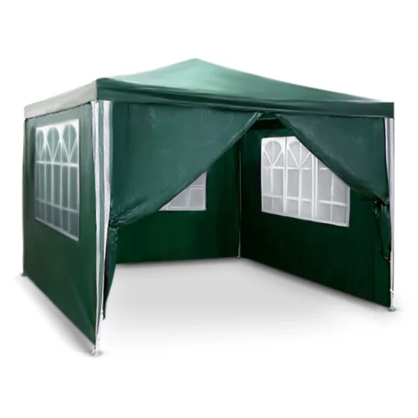 Gardenski gazebo, zelen, 3x3m | BCJ4935