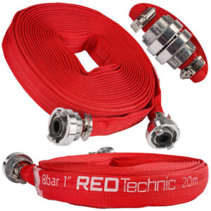 Požarna cev za črpalke RTWS0065, 20M | RED TECHNIC je namenjena črpanju čiste in umazane vode ter greznic. Odporna je na ekstremne temperature.