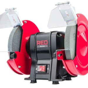 Namizni brusilnik RTSS0084, 1700W, 200mm | RED TECHNIC je naprava, ki bo prišla prav v vsakem domu ali domači delavnici. Opremljen je s kovinskim ohišjem.