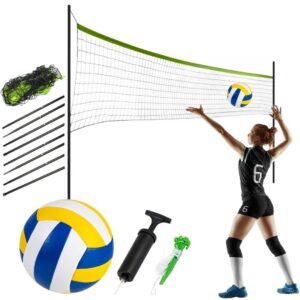 Mreža za odbojko/badminton | 570 cm bo vam in vašim bližnjim nudila veliko zabave pri različnih športnih dejavnostih na prostem.