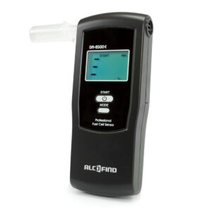 Osebni alkoholni tester + ustniki | DA 8500E ima natančen elektrokemični senzor, ki predstavlja najvišjo kakovost med osebnimi senzorji za merjenje alkohola v izdihanem zraku.