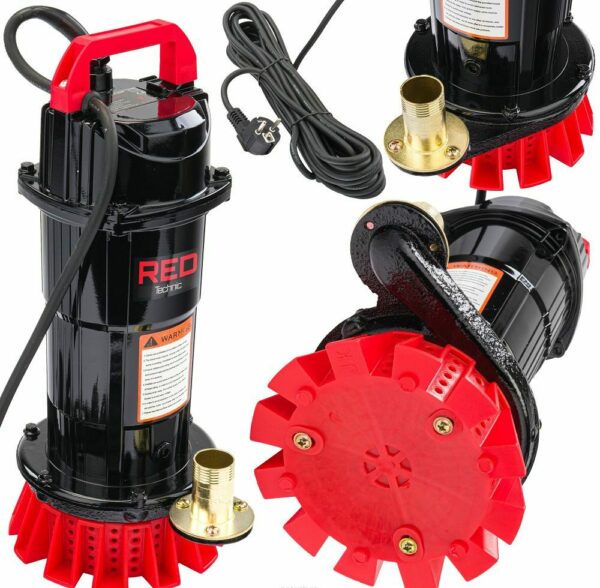 Ponorna vodna črpalka RTPDW0072, 650W, 8000 l/h | RED TECHNIC