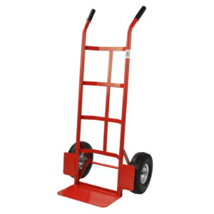 Prevozni voziček, 200 kg, rdeč | GEKO je odličen pripomoček za prevoz različnih vrst blaga, težkega do 200 kg.