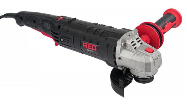 Ugelni brusilnik RTSZK0069, 1500 W, 125 mm, nadzor hitrosti | RED TECHNIC