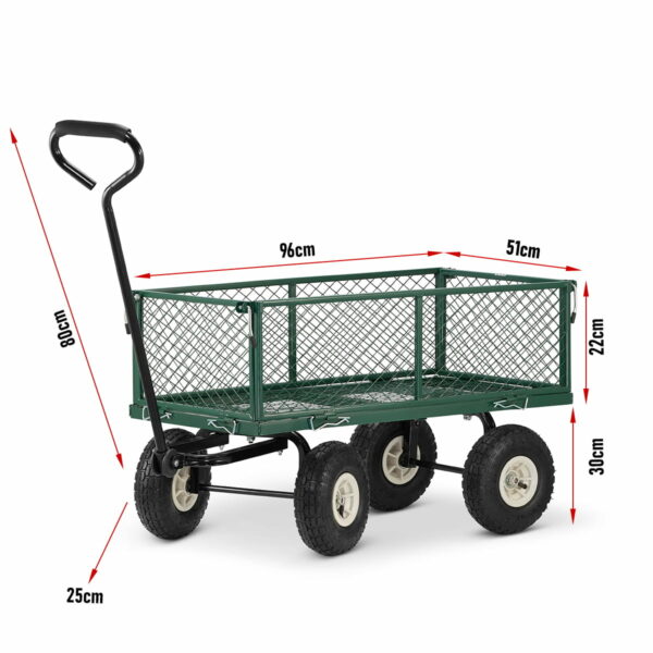 Vsefunkcionalni vrtni voziček + ponjava | do 450 kg