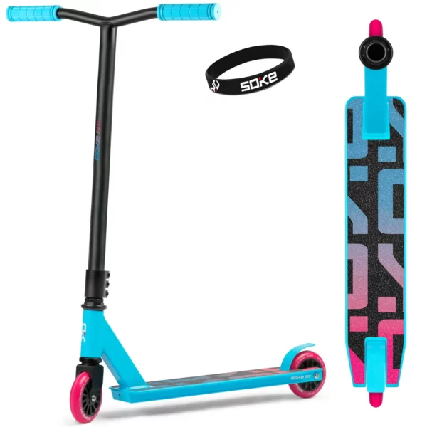 Freestyle skiro Soke GO! | modro-roza