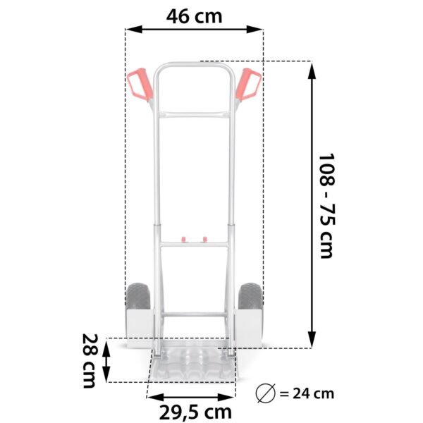 Transportni voziček HM-507, 150 kg | Humberg