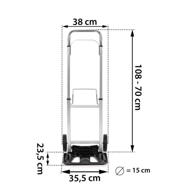 Transportni voziček HM-508, 90 kg | Humberg