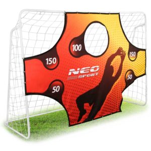 Nogometni gol, 245 x 155 x 80 cm + podloga za gol | Neo-Sport bo vam in vašim najdražjim omogočil veliko urno zabavo na prostem.