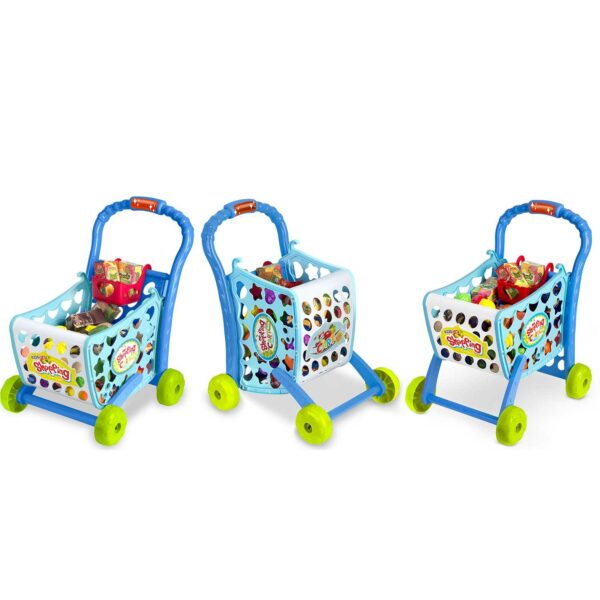 Otroški nakupovalni voziček, Ricokids, 773400 | modra