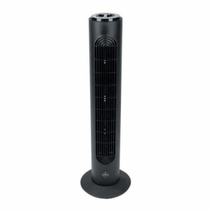 Stebrni ventilator, 45W, črn | Columbia Vac