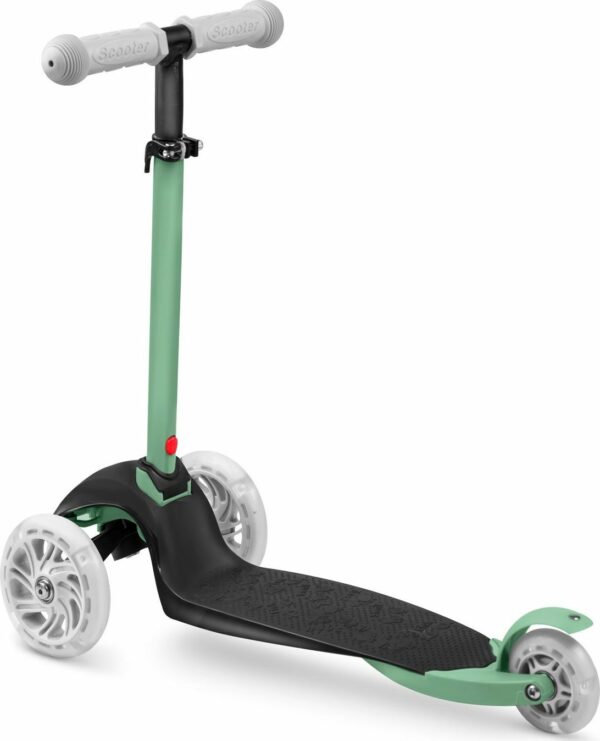 Trikolesni skuter, zeleno-črn | Ricokids Loco