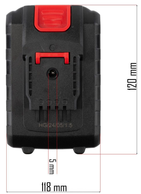 Akumulator za vrtne škarje RTSA0063-BT, 20V | RED TECHNIC