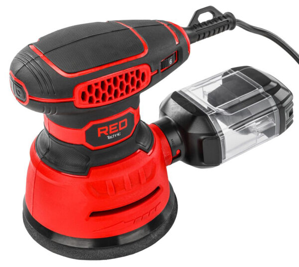 Ekscentrični brusilnik z regulacijo RTSMO0121, 1100 W | RED TECHNIC