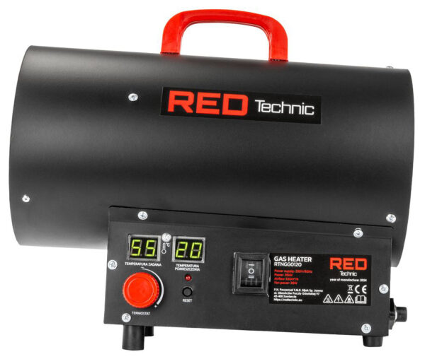 Plinski grelec RTNGG0120, 25KW | RED TECHNIC